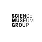 Logo of the Science Museum Group in bold black text on a white background, representing UK science and innovation